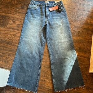 NWT Women’s Kut From the Kloth Meg Fab Ab Wide Leg Jeans